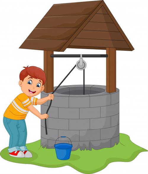 Boy at Well 