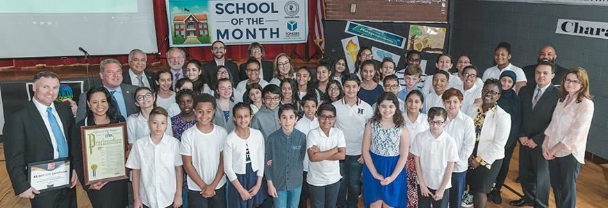 Kahlil Gibran School is Mayor Spano's School of the Month 