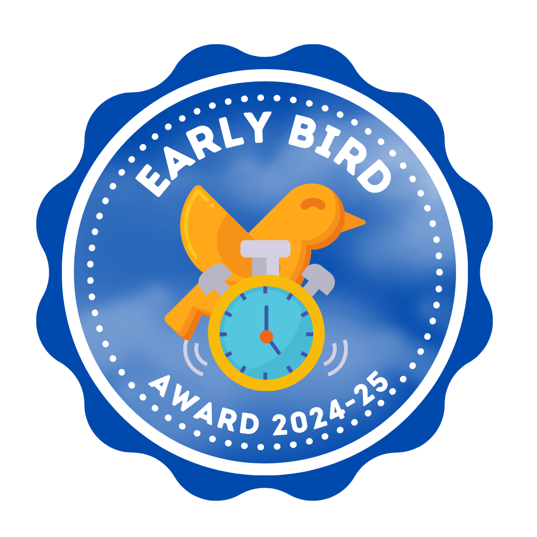 2024-2025 NYSPTA Early Bird Award 2024-2025 NYSPTA Early Bird Award